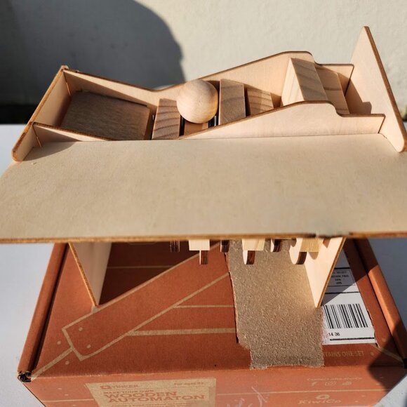 KiwiCo Kiwi Co. Wooden Automaton Automata Science Kit STEM DIY Craft Set Enginee - Picture 6 of 8